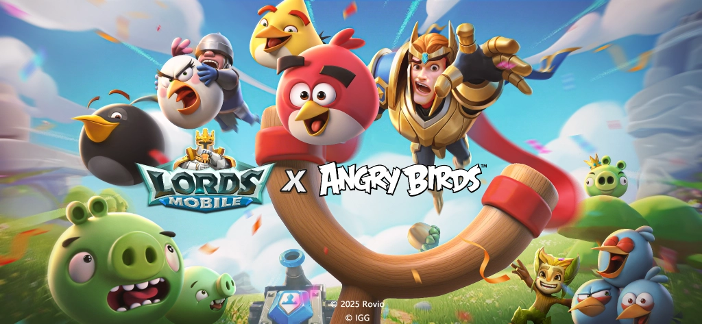 Lords Mobile Welcomes Angry Birds In A Limited-Time Collaboration Beginning Today