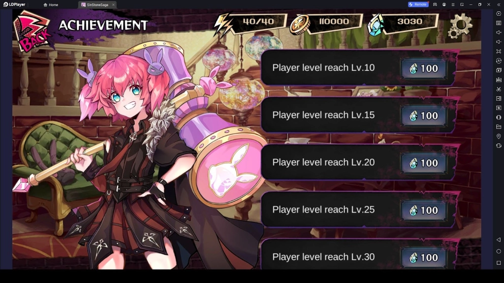 Sin Stone Saga Gameplay Achievements Sin Stone Saga Gameplay Achievements