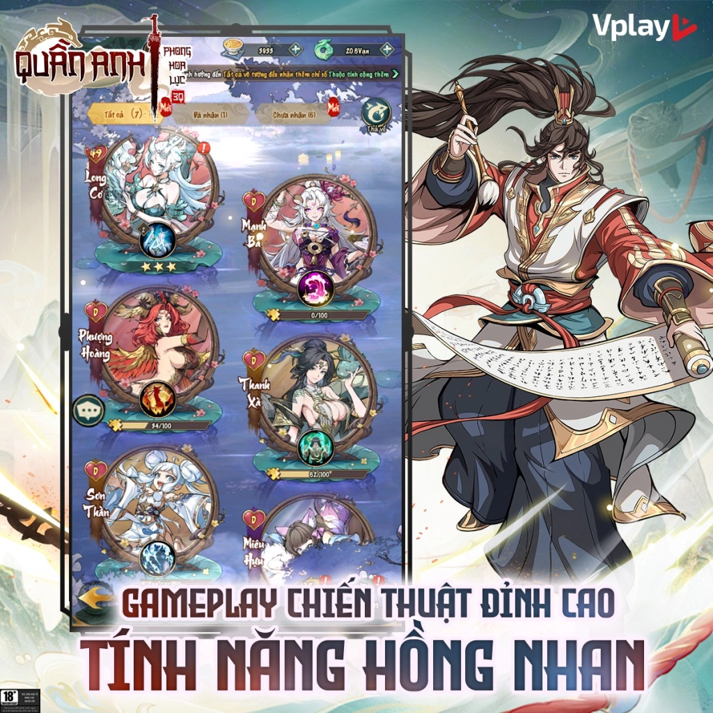 Full bộ code Quần Anh Phong Hoa Lục - Hướng dẫn cách nhập chi tiết