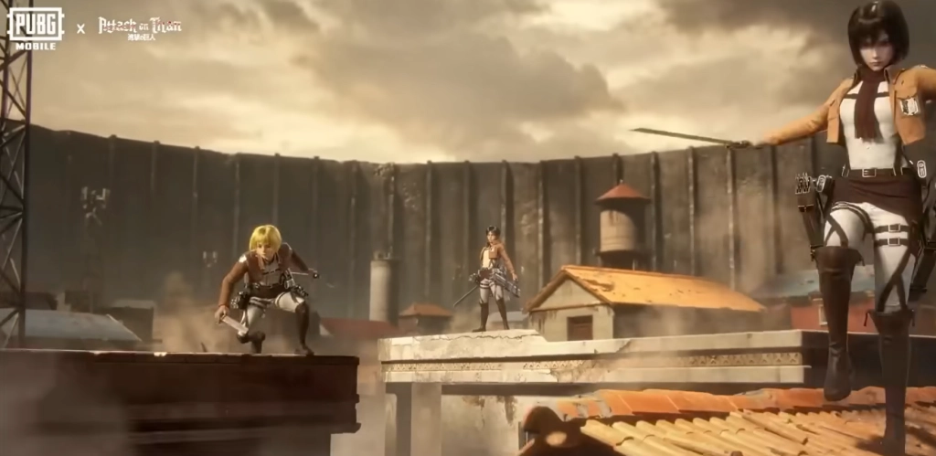 PUBG x AoT