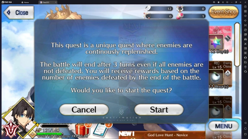 Fate/Grand Order 2023 Valentine Event Guide