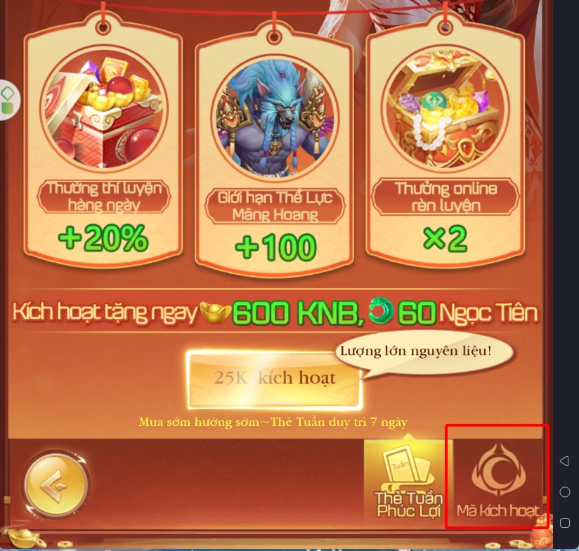 Full bộ code Nhất Kiếm Phục Ma mới nhất - Hướng dẫn cách nhập chi tiết