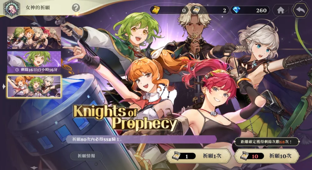 《女神秘令》首抽角色推薦