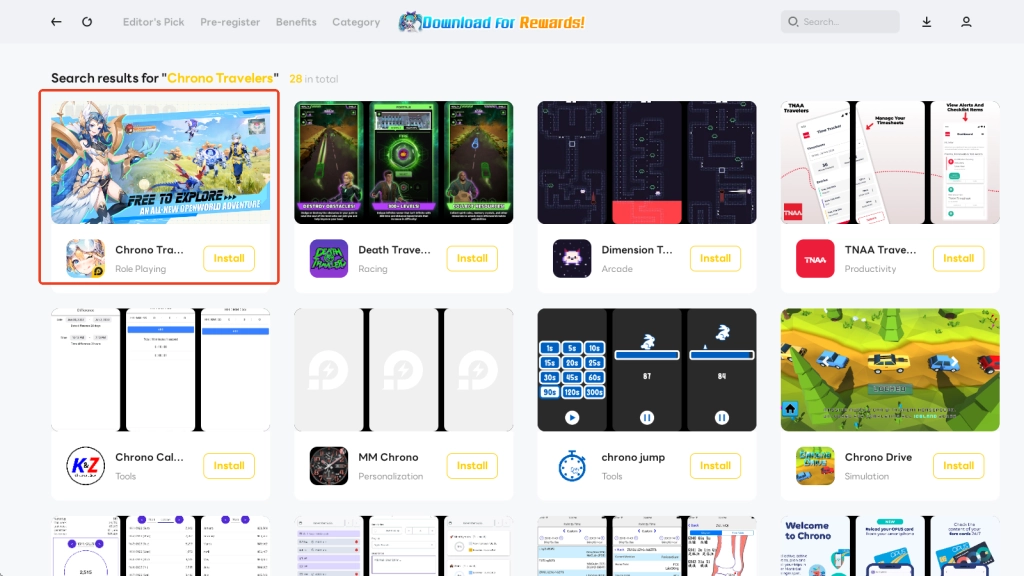 How to Download and Play Chrono Travelers on PC -Beginners Guide
