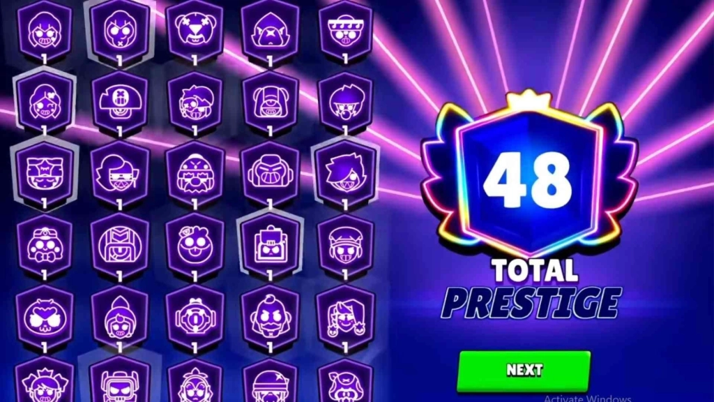 Brawl Stars Season 48 Prestige System