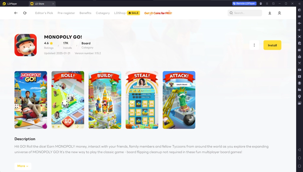 How to Download and Play MONOPOLY GO! on PC - Beginners Guide