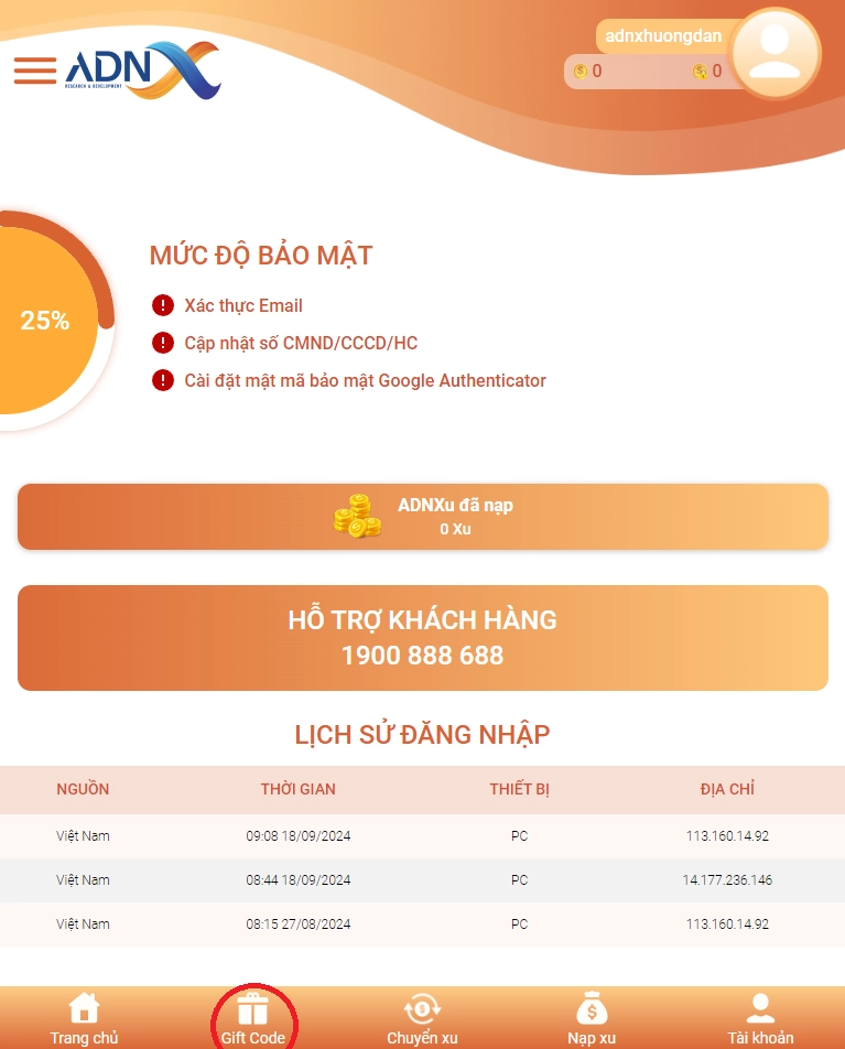 Full bộ code Lục Địa LORENCIA - Hướng dẫn cách nhập chi tiết