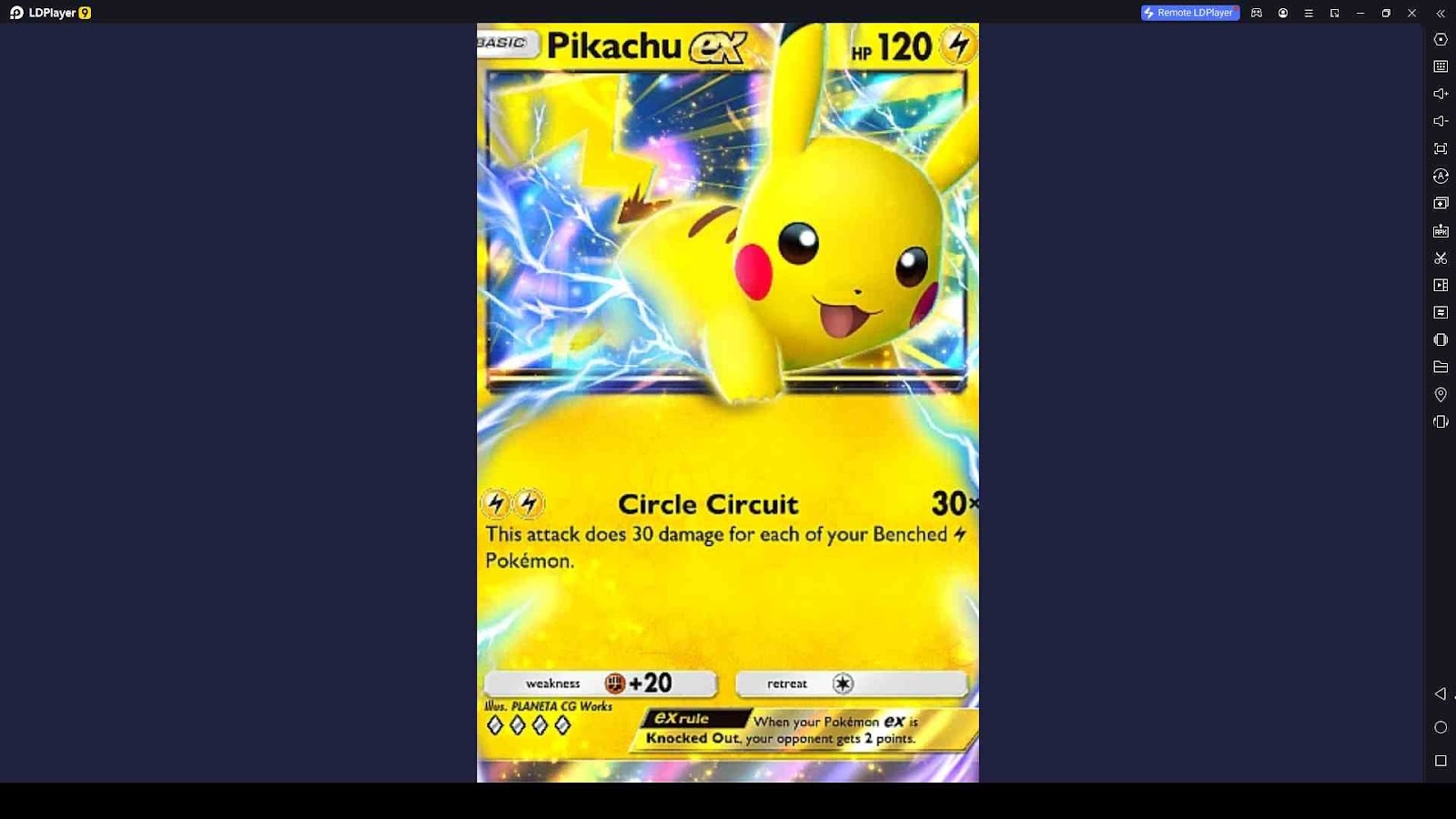 Pikachu EX