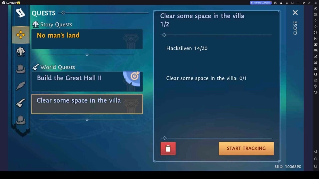 Follow the Quests Offered Follow the Quests Offered