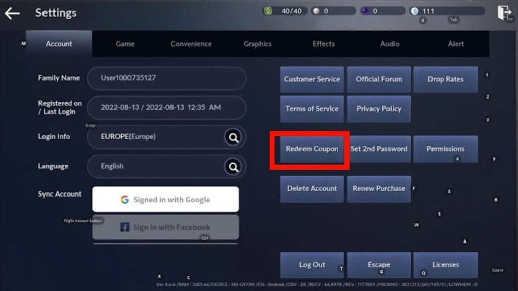 How To Redeem Codes In Black Desert Mobile