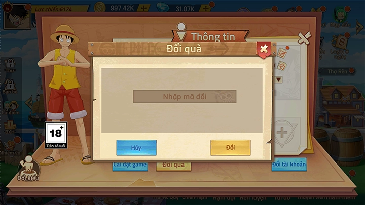 Full bộ code Haki Huyền Thoại: Tân Thế Giới - Hướng dẫn cách nhập chi tiết