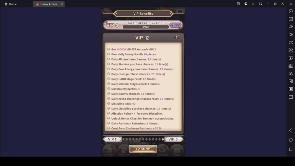 VIP Levels and Benefits VIP Levels and Benefits