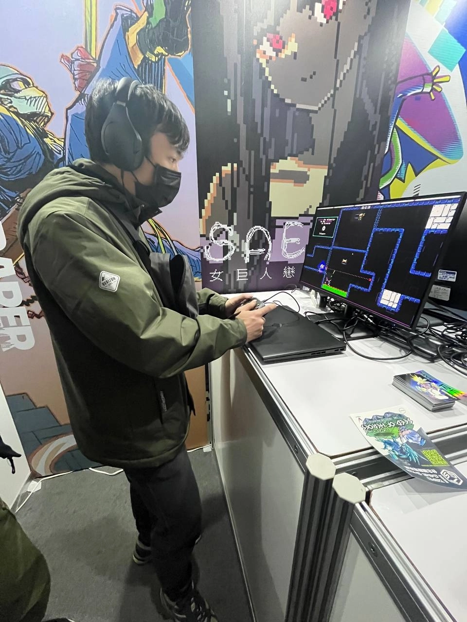 遊戲主播帶你試玩日本獨立遊戲  HYPER REAL風潮席捲國際電玩展