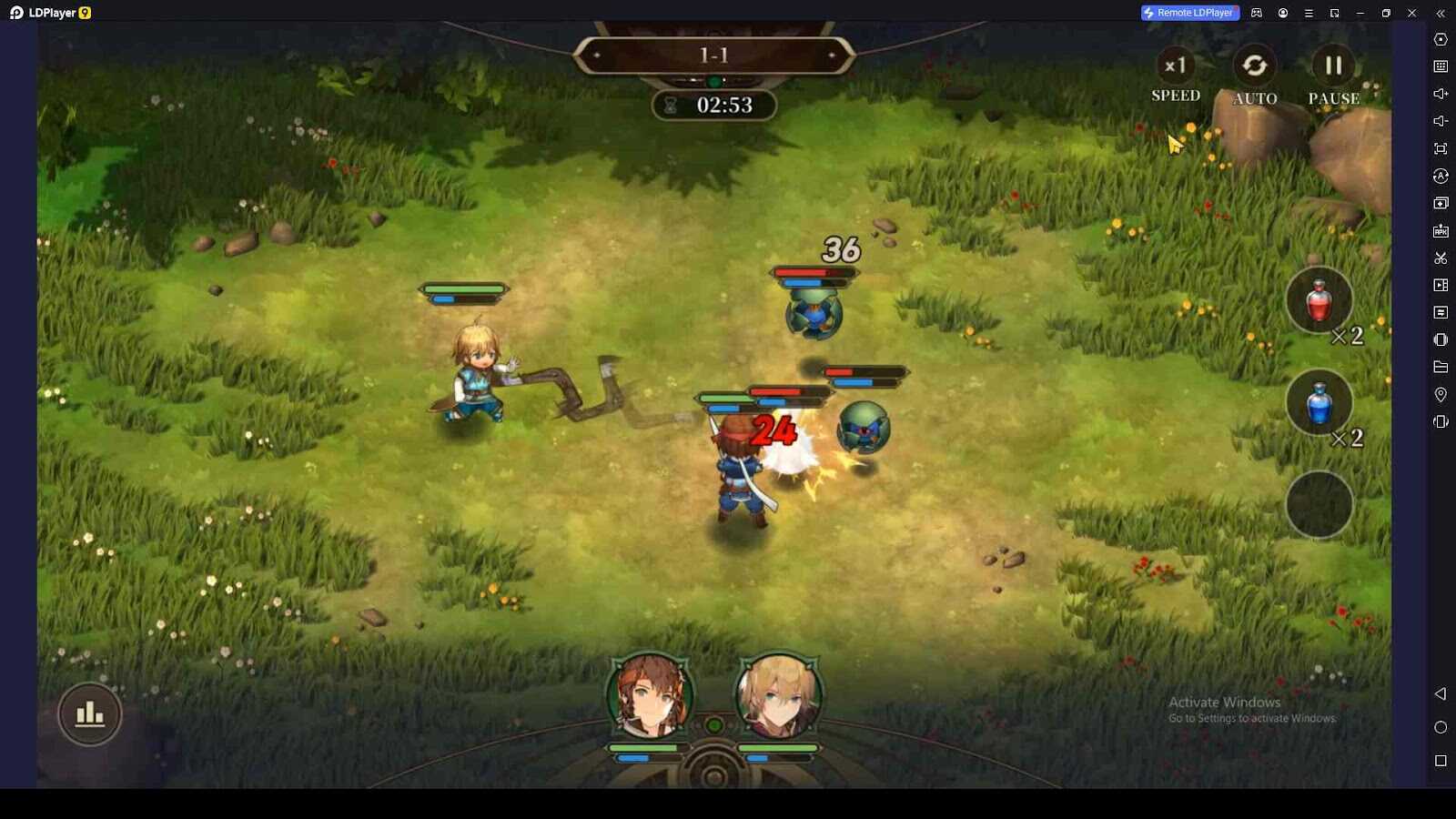 Battles in The Legend Of Heroes: Gagharv