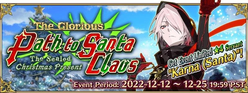 Fate/Grand Order Christmas 2022 Lotto Event Guide