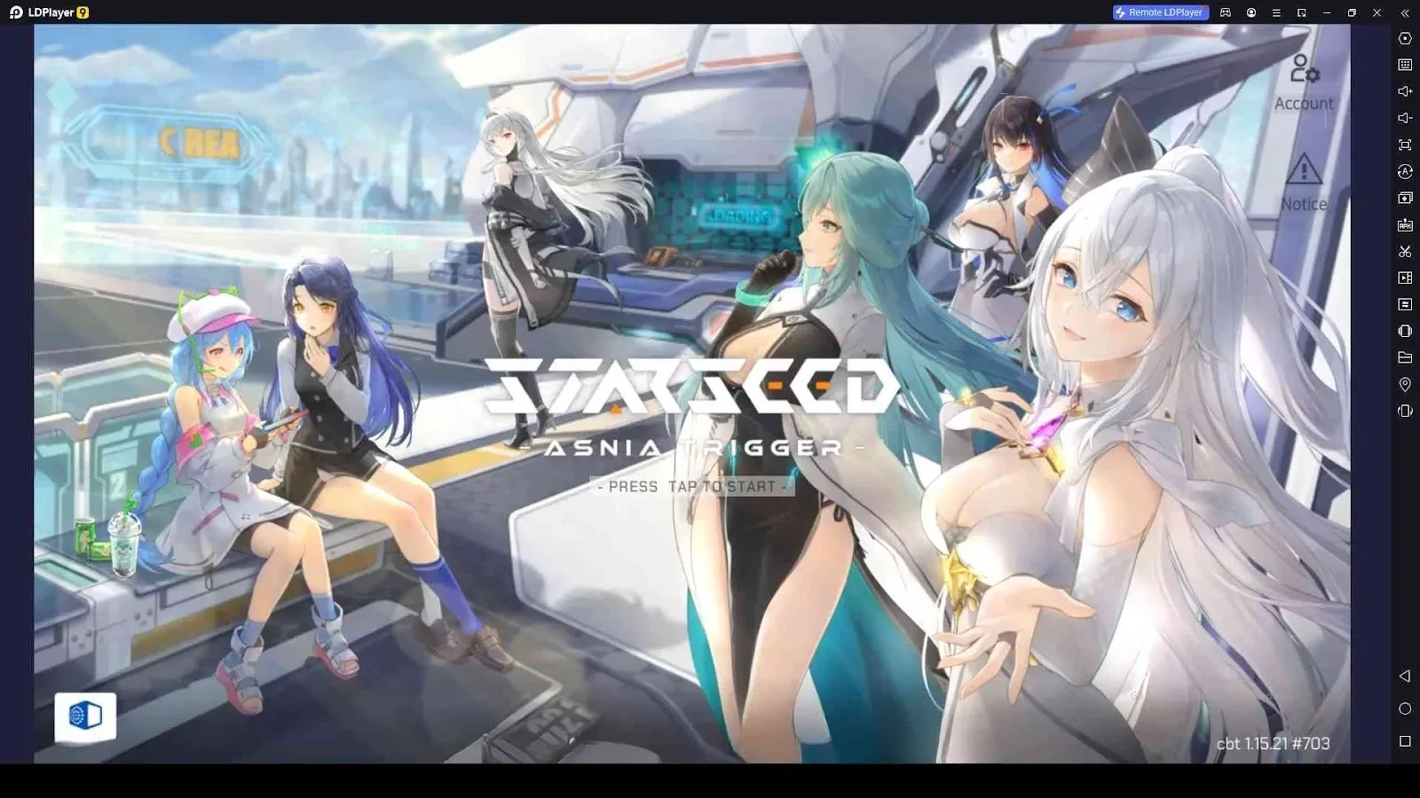 STARSEED: รายการระดับของ Asnia Trigger