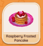 Raspberry Frosted Pancake
