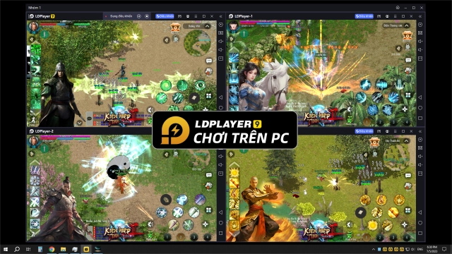 TEPAYLINK: LDPlayer là giả lập tốt nhất để chiến Kiếm Hiệp Tình 2 Mobile trên máy tính