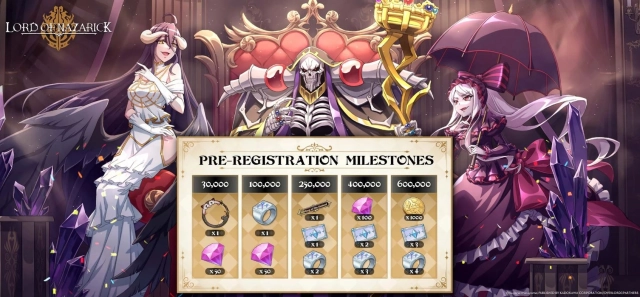 【ข่าวเกม】Lord of Nazarick (SEA) ในที่สุดก็เปิด Pre-register สโตร์ไทย รอเล่นเร็วๆ นี้ภายใน ก.พ นี้ได้เลย!!