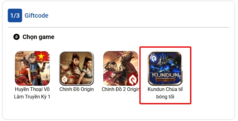 Full bộ code Kundun: Chúa Tể Bóng Tối - Hướng dẫn cách nhập chi tiết