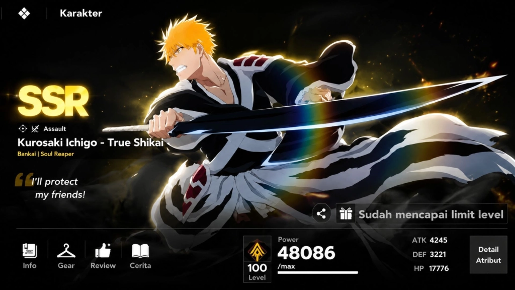 True Shikai Ichigo: Character overview True Shikai Ichigo: Character overview