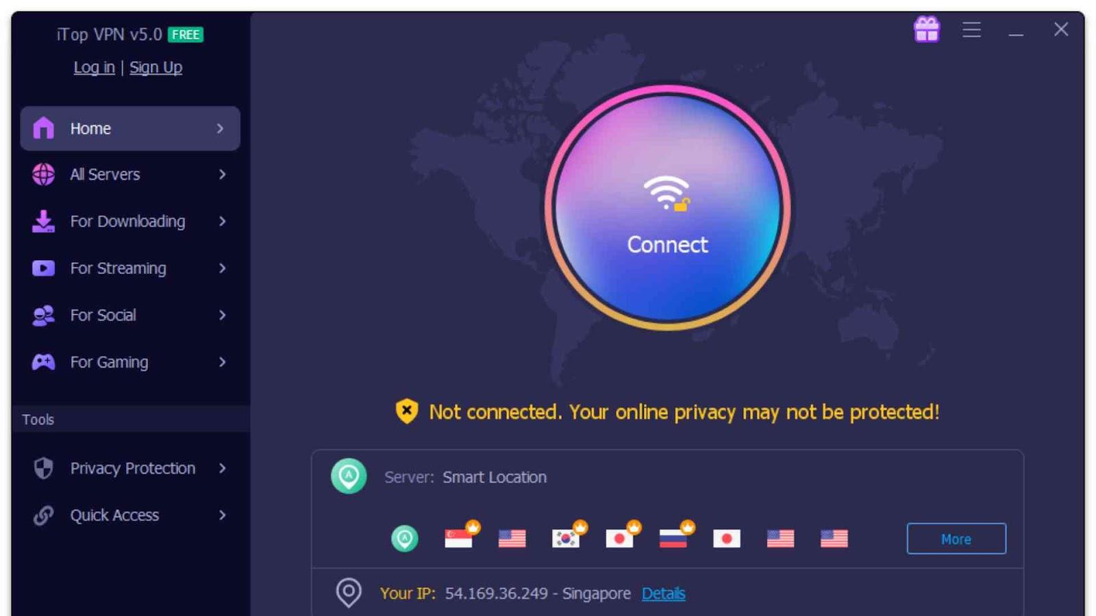 iTop VPN - Fast Secure VPN 