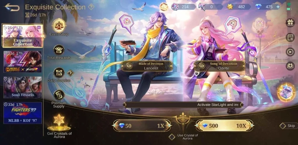 How to Get Odette & Lancelot Valentine Skins