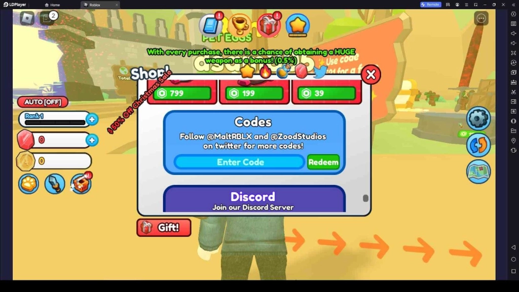 Roblox Sword Simulator Codes for Valuable Rewards -March 2025