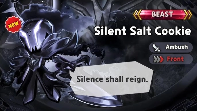 CookieRun: Kingdom Silent Salt Cookie Build