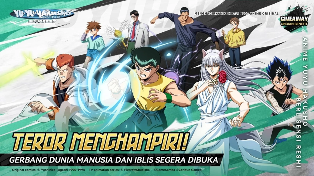“Yu Yu Hakusho·Slugfest”&nbsp;resmi dirilis di Thailand dan Indonesia! Dapatkan 1M Hadiah Pra-registrasi!