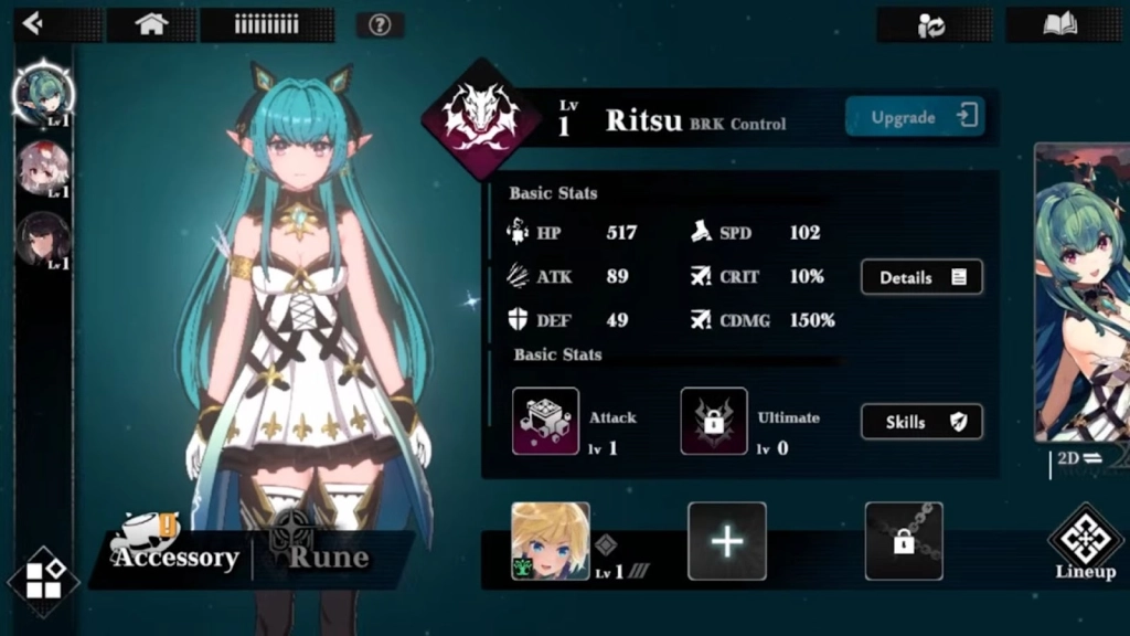 B Rank Characters 