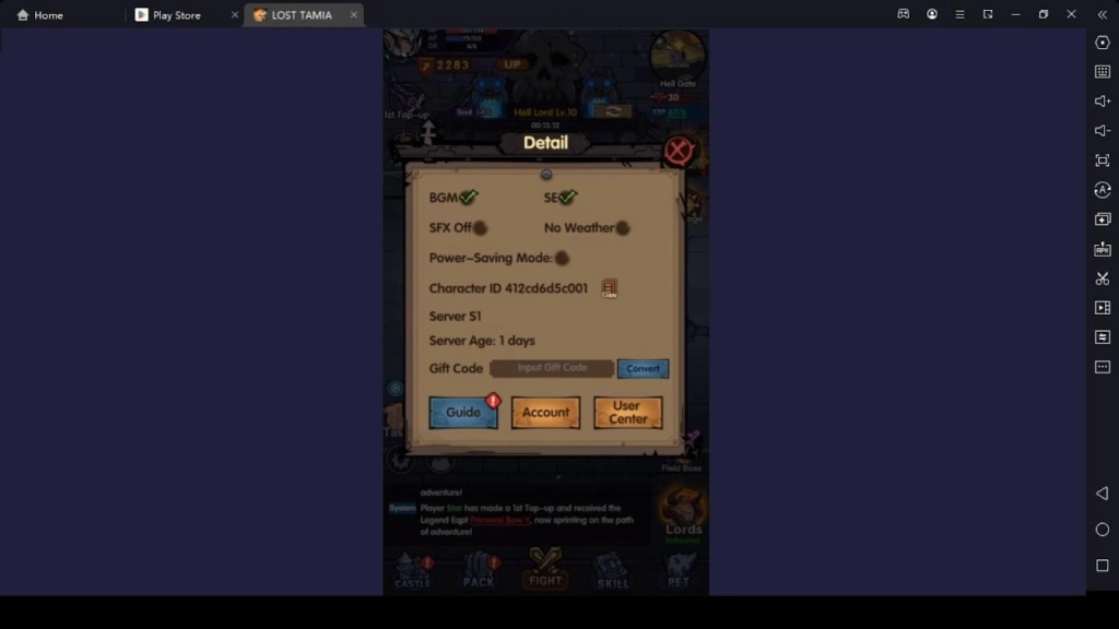 Active Codes of Lost Tamia Dungeon Intruder Active Codes of Lost Tamia Dungeon Intruder