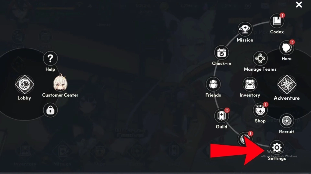 Outerplane Codes’ Redeeming Process Outerplane Codes’ Redeeming Process