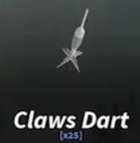 Todos los dardos (Darts) en Beaks Roblox