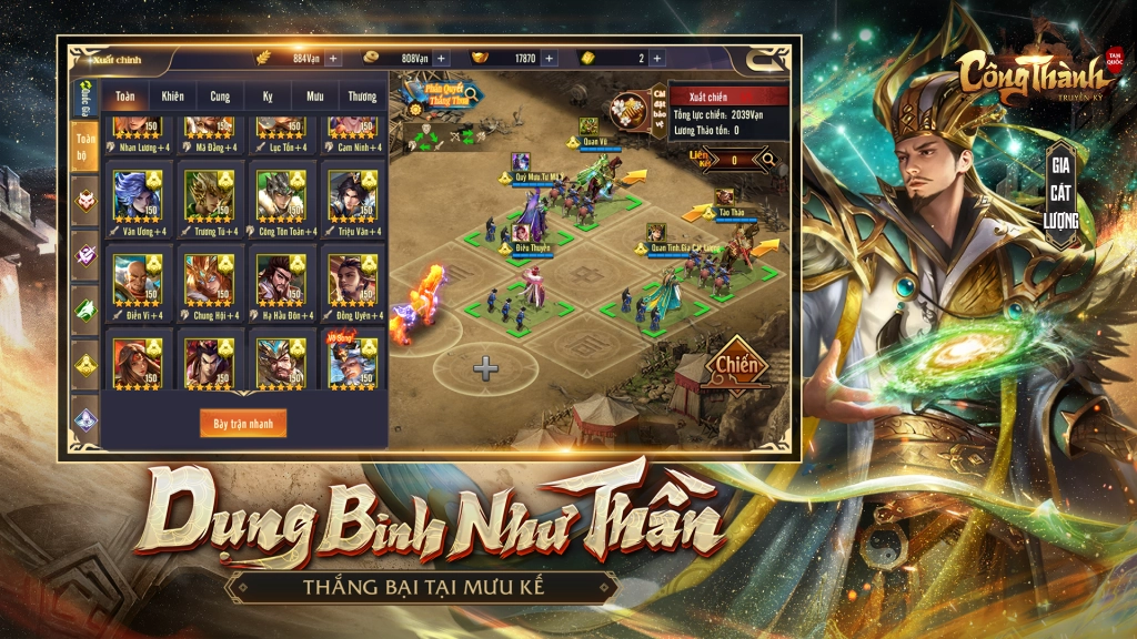 Full bộ code Tam Quốc Công Thành Truyền Kỳ - Hướng dẫn cách nhập chi tiết