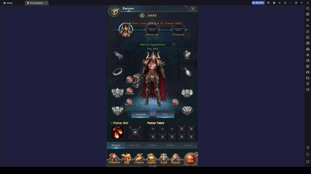 Who are the Partners in Evil Awakening II : Erebus Who are the Partners in Evil Awakening II : Erebus