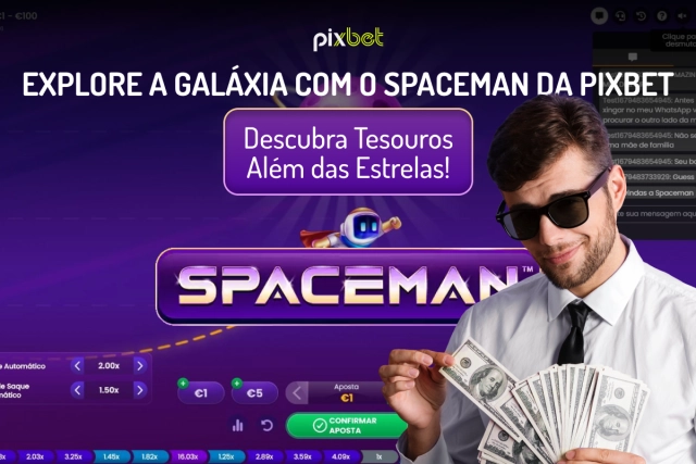 Explore a Galáxia com o Spaceman da Pixbet: Descubra Tesouros Além das Estrelas!