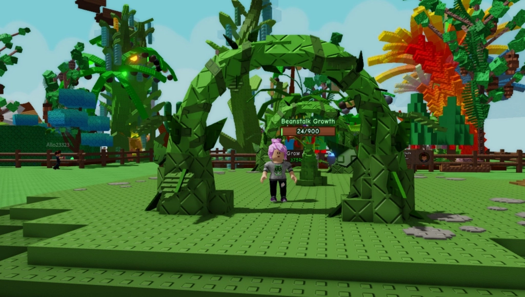 Leafy Plants Grow a Garden
