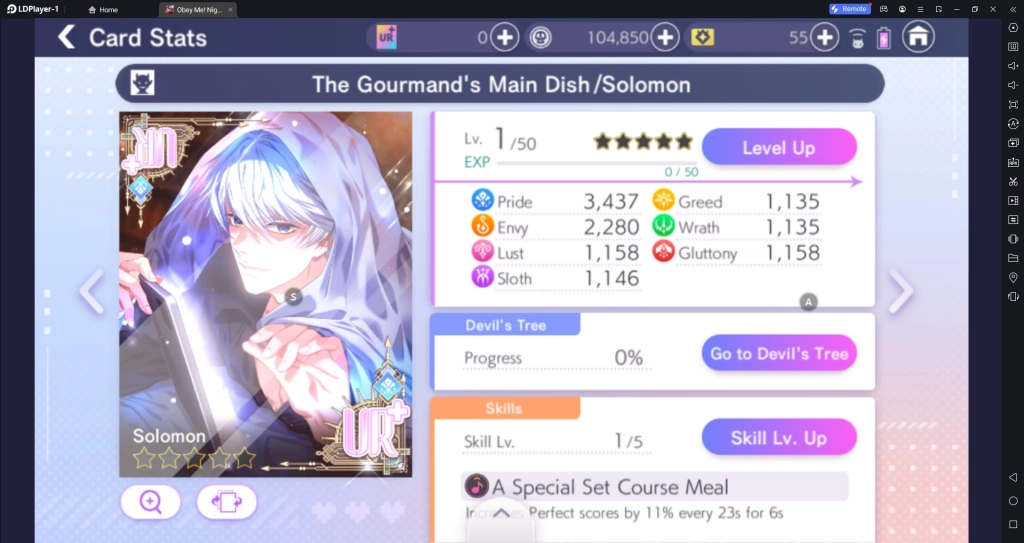 Obey Me Nightbringer Character Cards Tier List