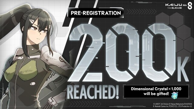 「怪獸 8號 THE GAME」事前預約突破 20 萬人！