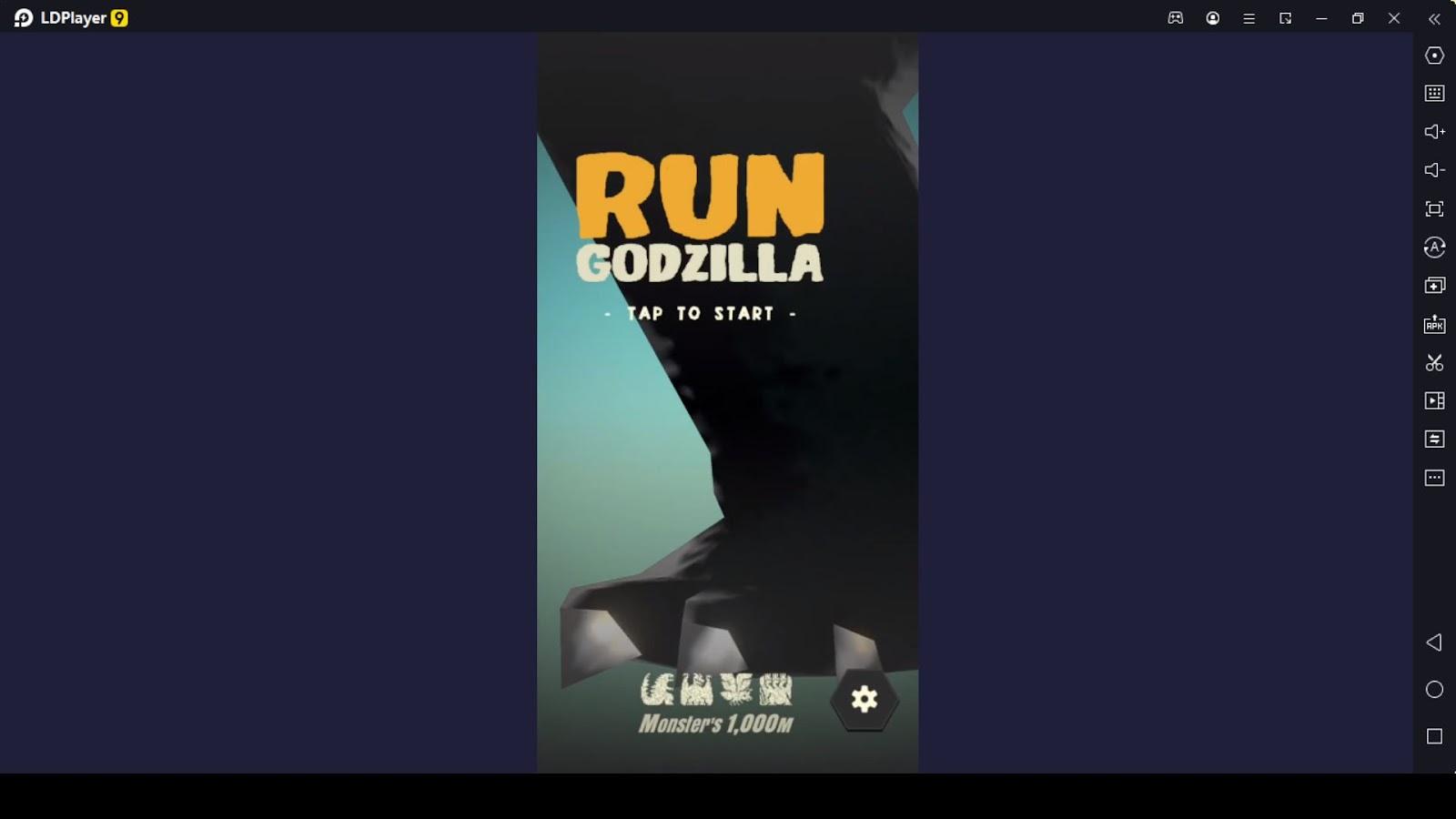 Run Godzilla