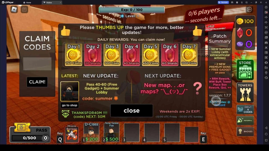 Roblox SCP Tower Defense Codes: Boost Your Gameplay – 2025 March