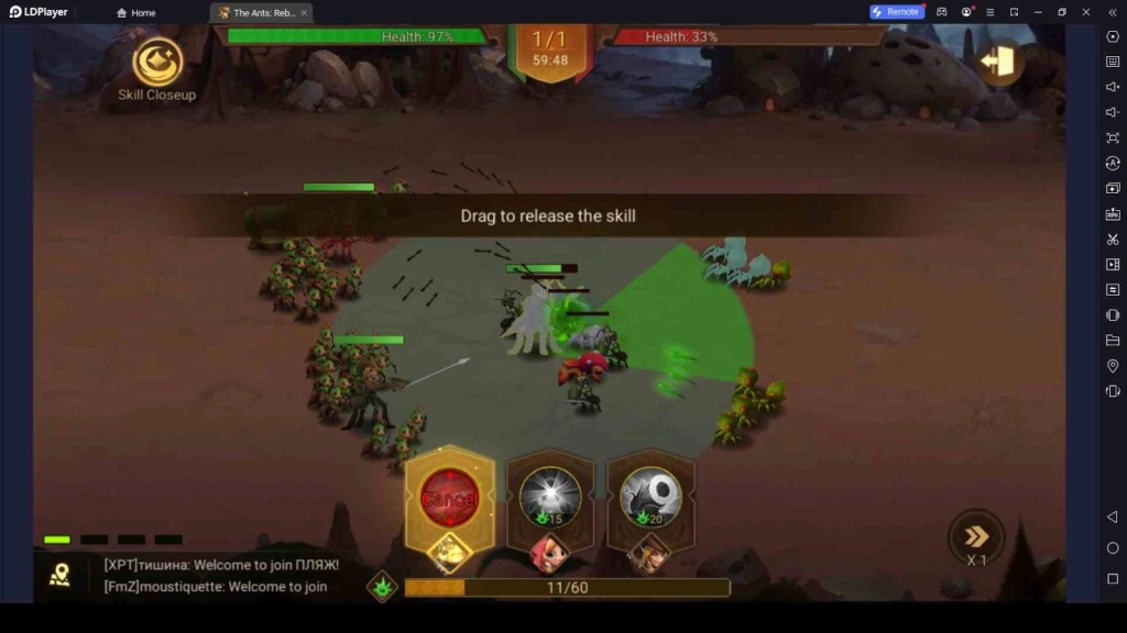 Release the Skills When You are in a Battle Release the Skills When You are in a Battle