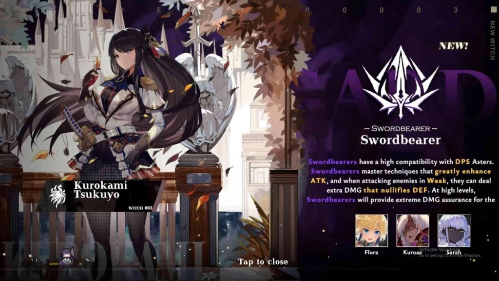 Team-Building Tips for Mirren Star: Legends Kurokami Tsukuyo