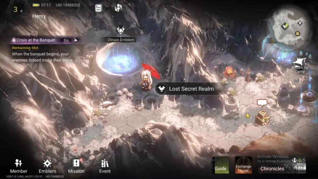 Start with the Storyline