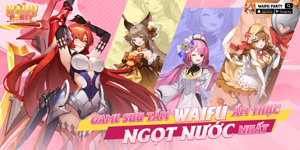 Full bộ code Waifu Party: Mỹ Vị Đại Chiến mới nhất - Hướng dẫn cách nhập chi tiết