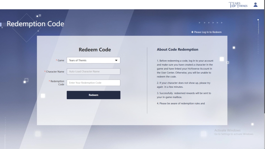 How To Redeem Codes In Tears of Themis