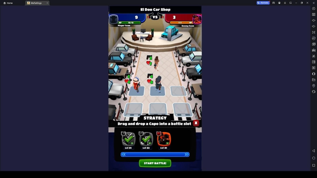 Try Different Formation of Capos Try Different Formation of Capos