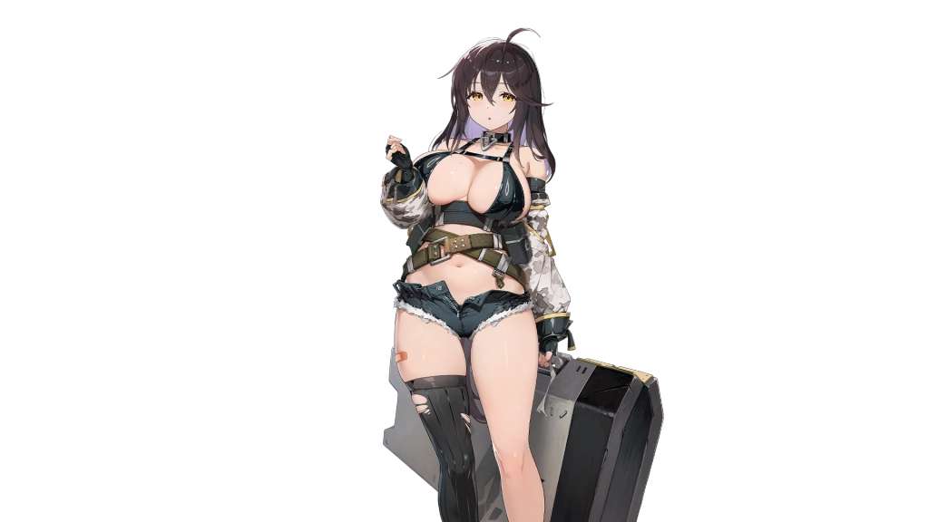 Karakter Chaos Zero Nightmare: Maribell yang sedang membawa tas yang cukup besar.