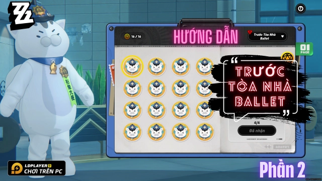 Zenless Zone Zero: Tổng hợp full nhiệm vụ Sĩ Quan Mewmew - Trước Tòa Nhà Ballet - Phần 2